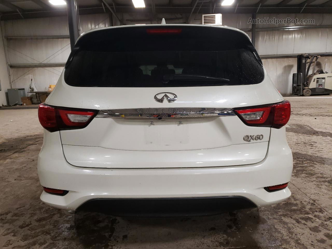 2016 Infiniti Qx60  White vin: 5N1AL0MM6GC505019