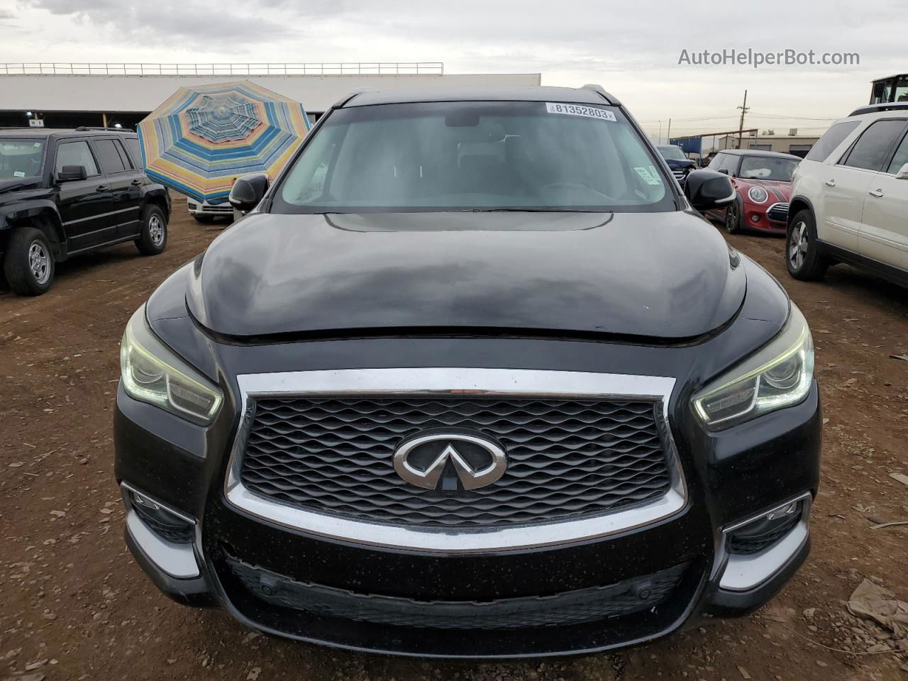 2016 Infiniti Qx60  Black vin: 5N1AL0MM6GC513492