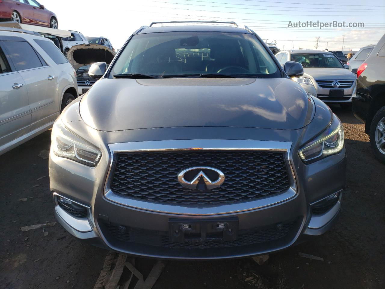 2016 Infiniti Qx60  Gray vin: 5N1AL0MM6GC515890