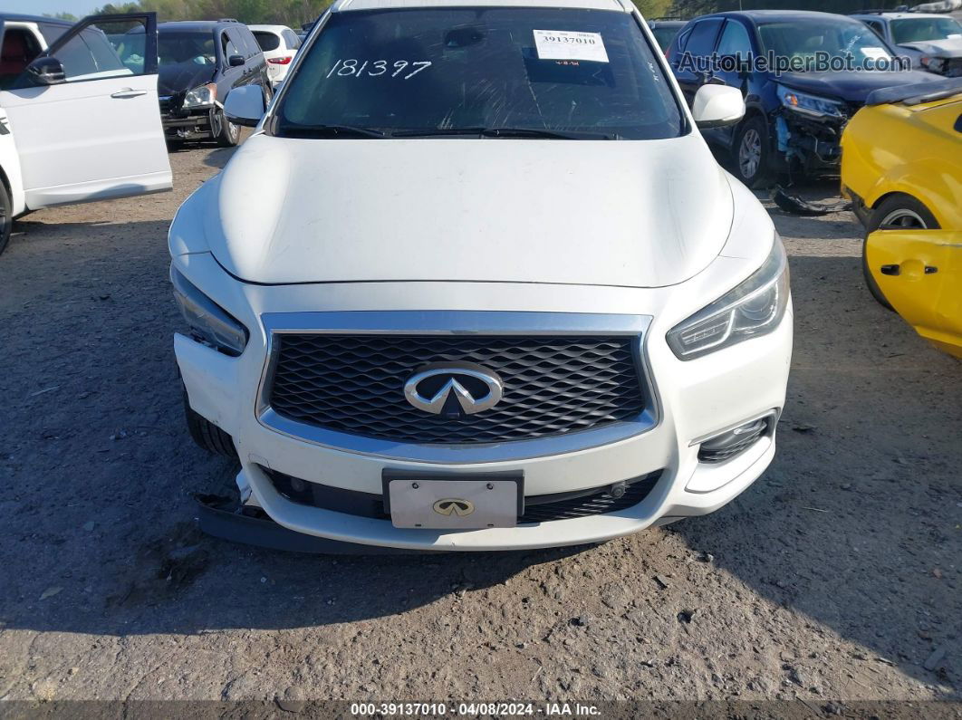 2016 Infiniti Qx60   White vin: 5N1AL0MM6GC516425