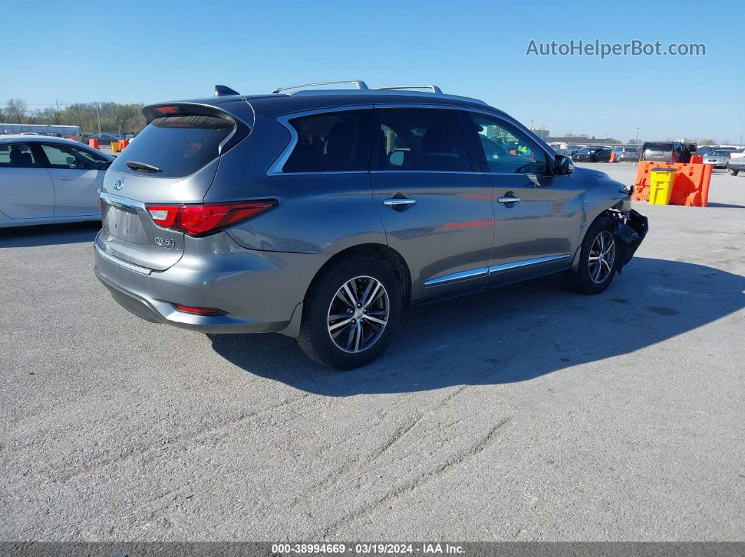 2016 Infiniti Qx60   Gray vin: 5N1AL0MM7GC501979