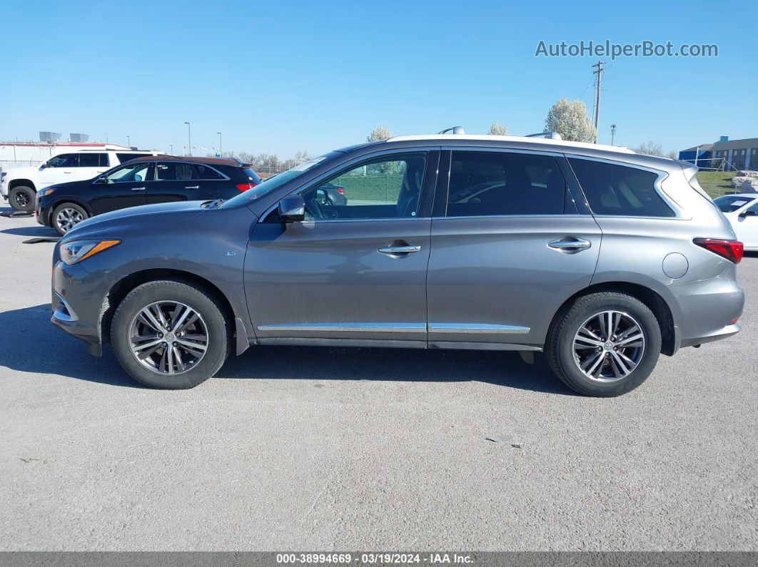 2016 Infiniti Qx60   Gray vin: 5N1AL0MM7GC501979