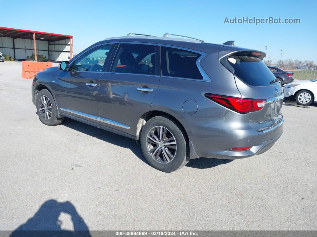 2016 Infiniti Qx60   Gray vin: 5N1AL0MM7GC501979