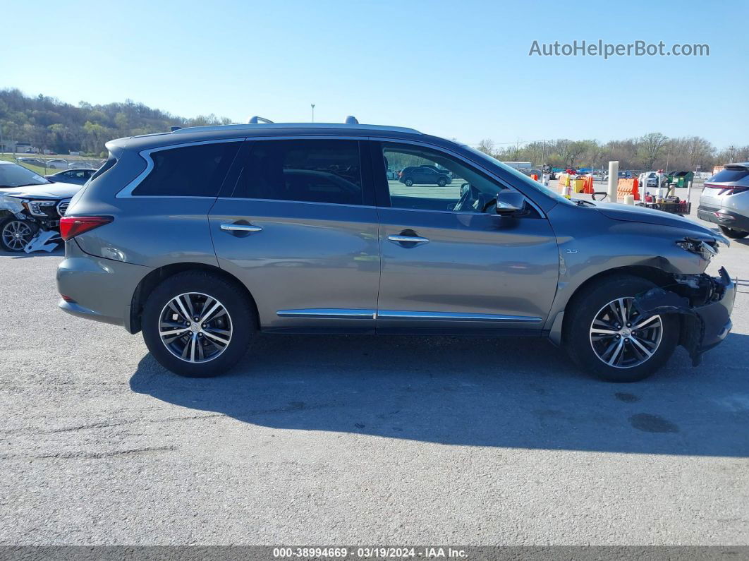 2016 Infiniti Qx60   Gray vin: 5N1AL0MM7GC501979