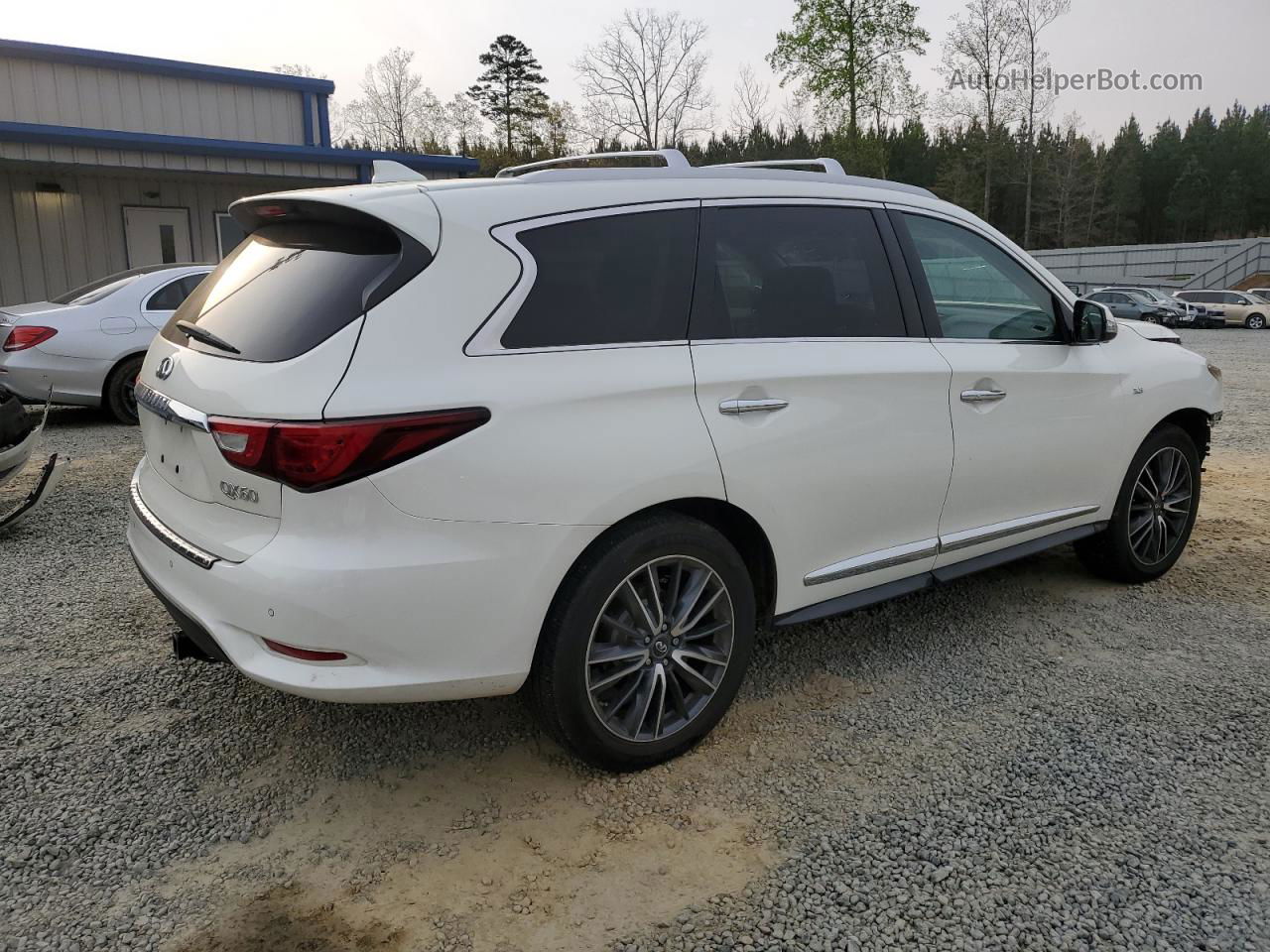 2016 Infiniti Qx60  White vin: 5N1AL0MM7GC509533