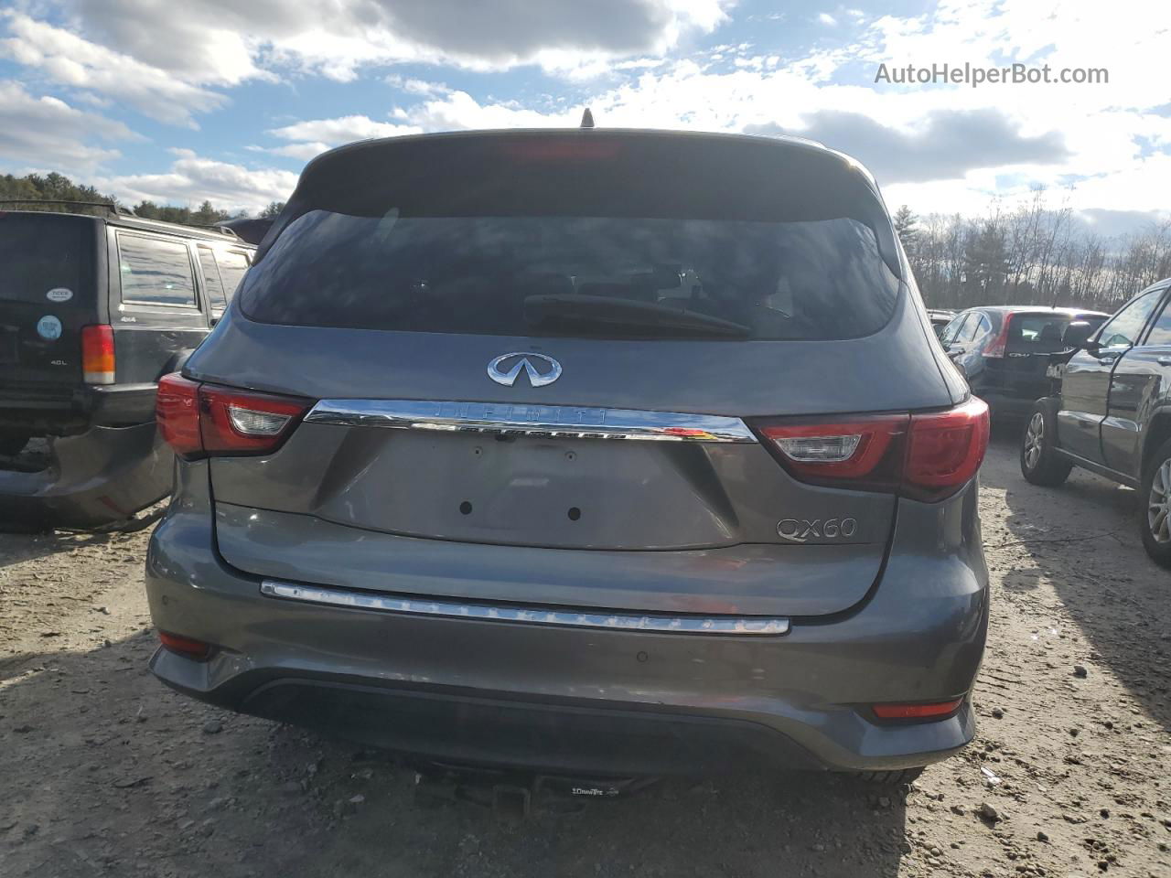 2016 Infiniti Qx60  Gray vin: 5N1AL0MM7GC520936