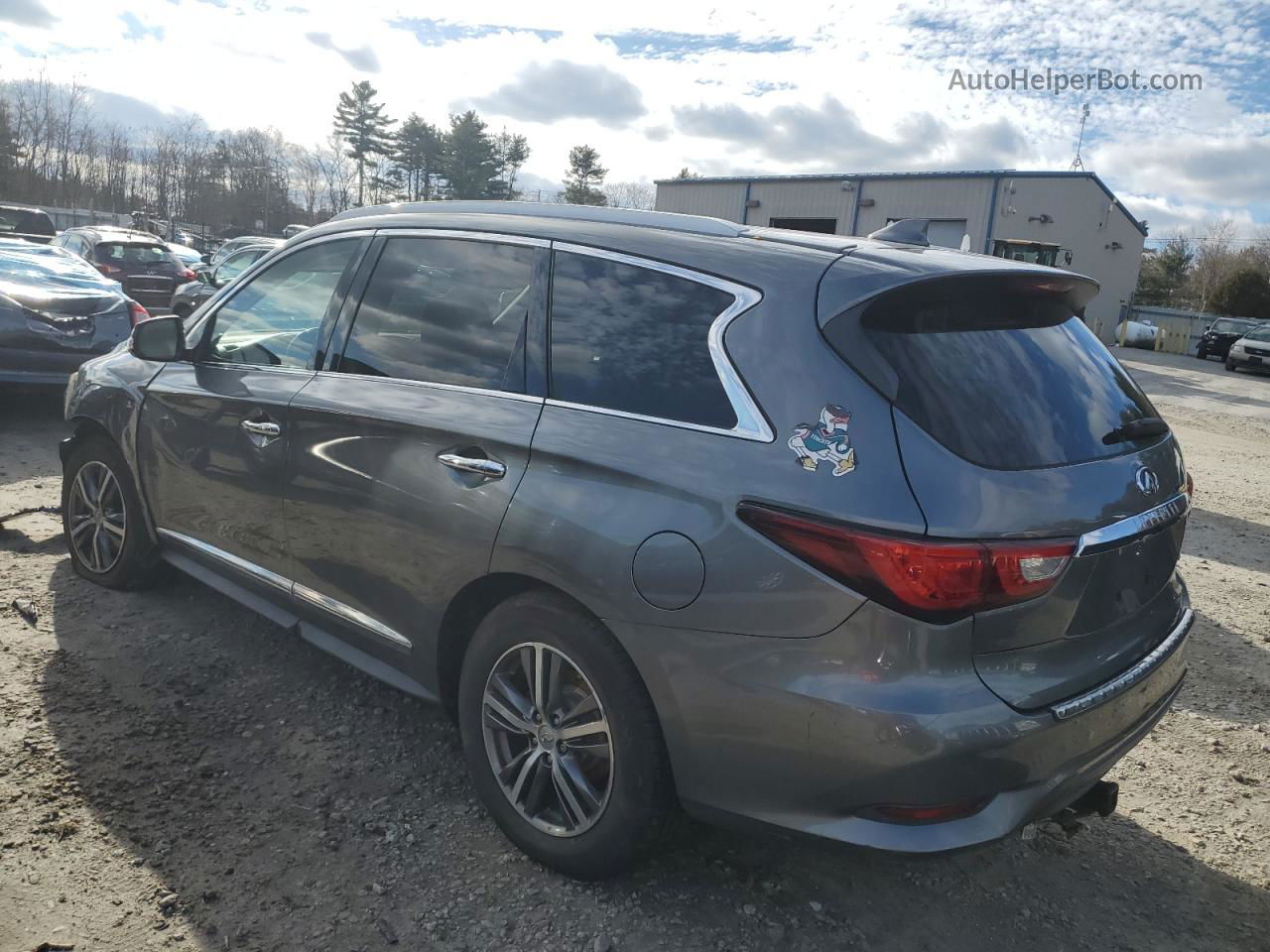 2016 Infiniti Qx60  Gray vin: 5N1AL0MM7GC520936