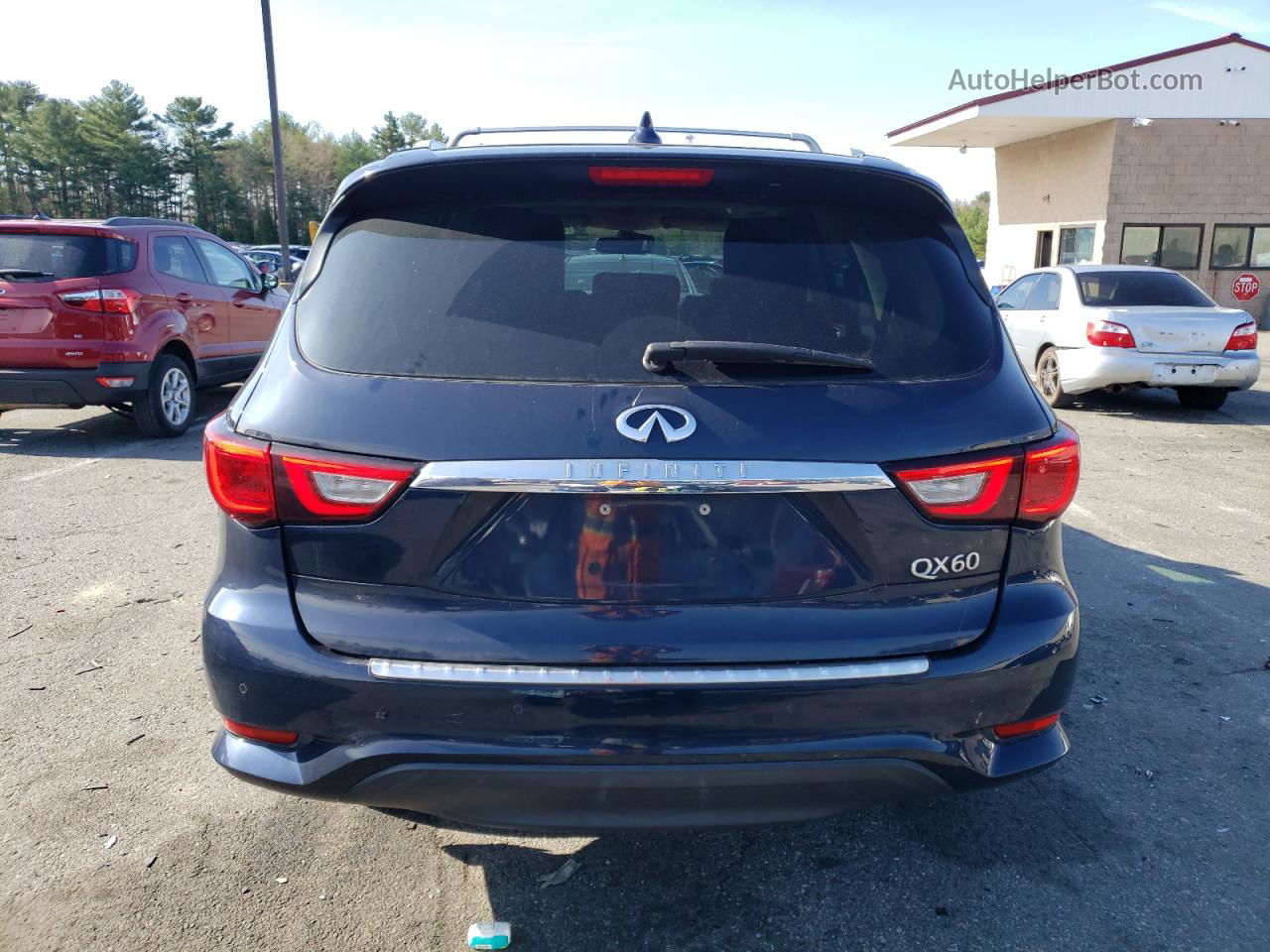 2016 Infiniti Qx60  Blue vin: 5N1AL0MM7GC521343