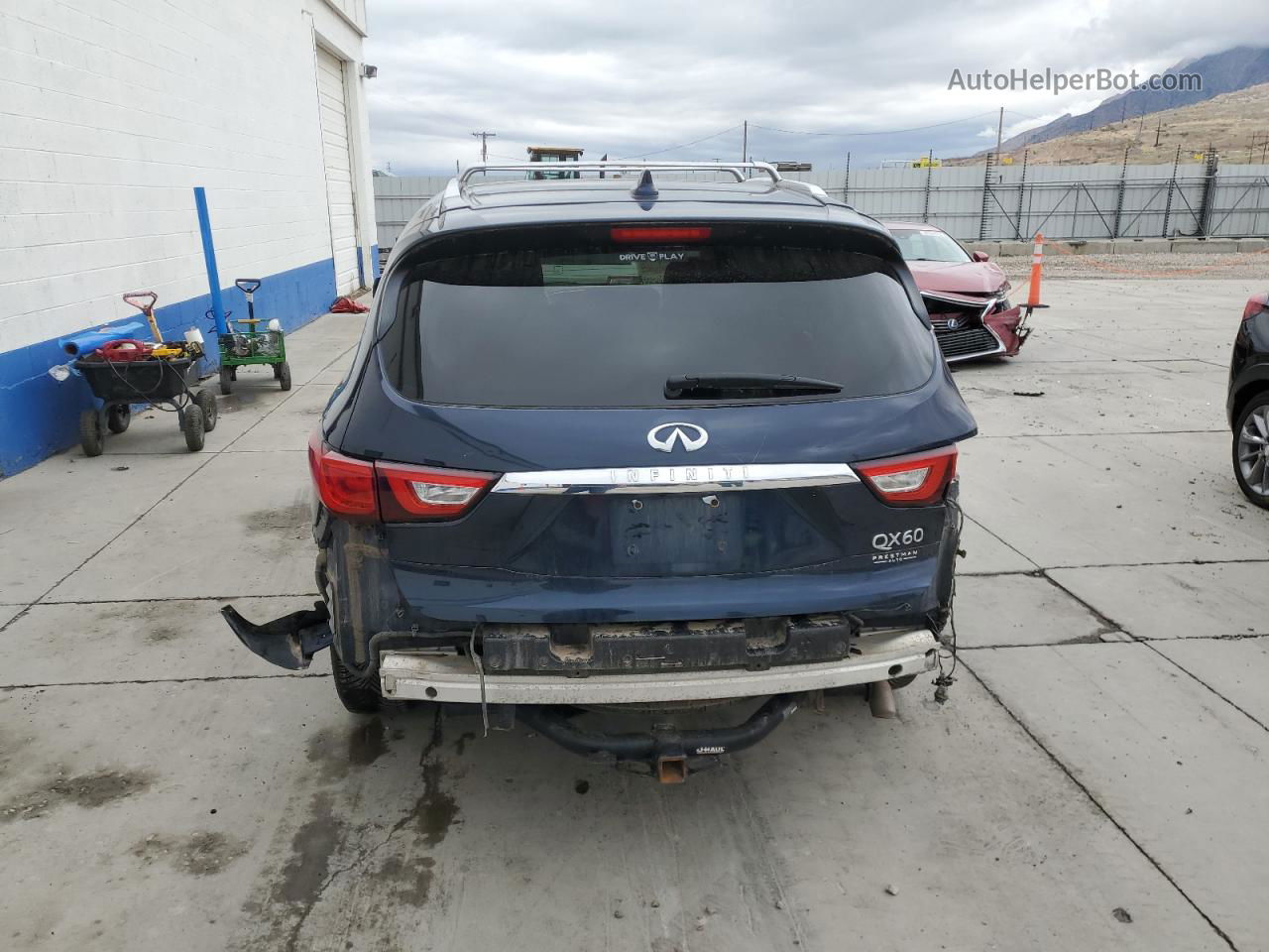 2016 Infiniti Qx60  Blue vin: 5N1AL0MM8GC506978