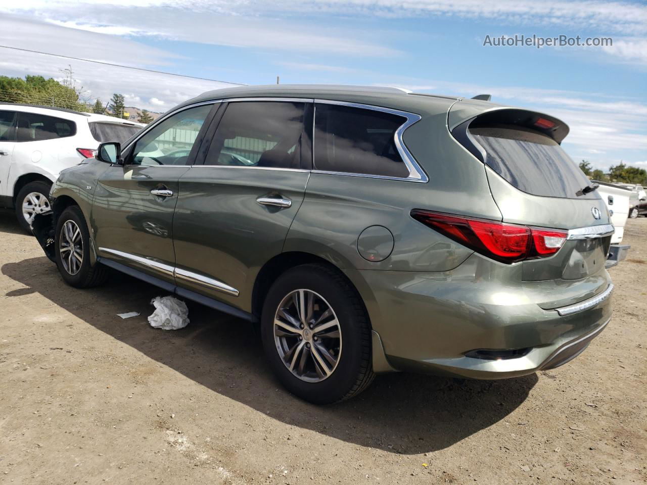 2016 Infiniti Qx60  Зеленый vin: 5N1AL0MM8GC521688