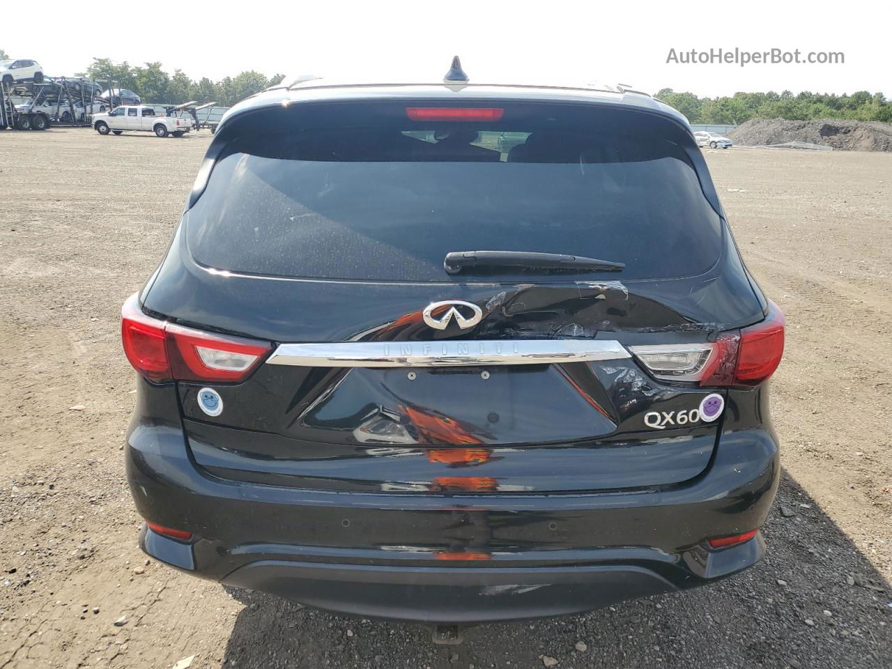 2016 Infiniti Qx60  Black vin: 5N1AL0MM9GC506195