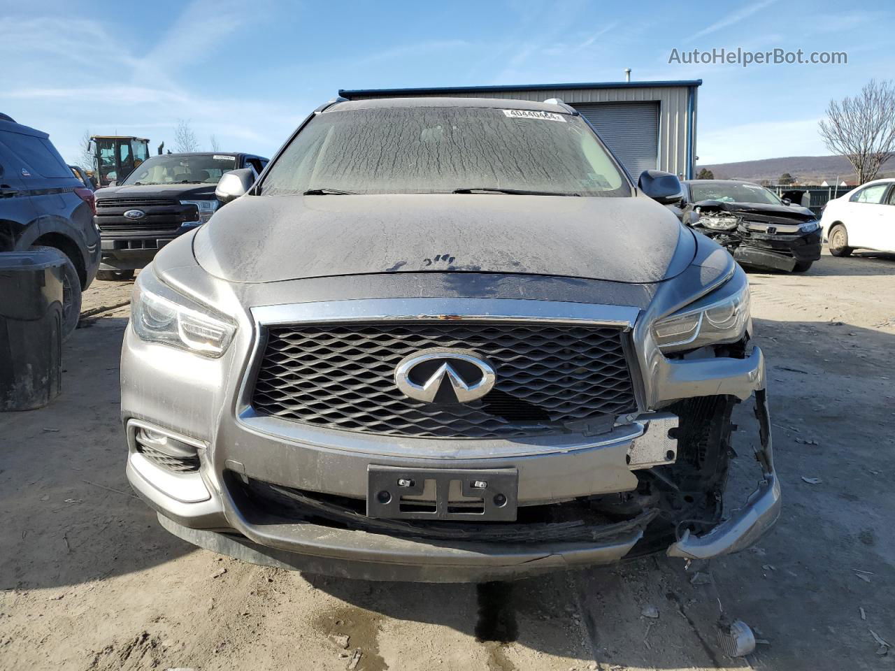 2016 Infiniti Qx60  Gray vin: 5N1AL0MM9GC516516