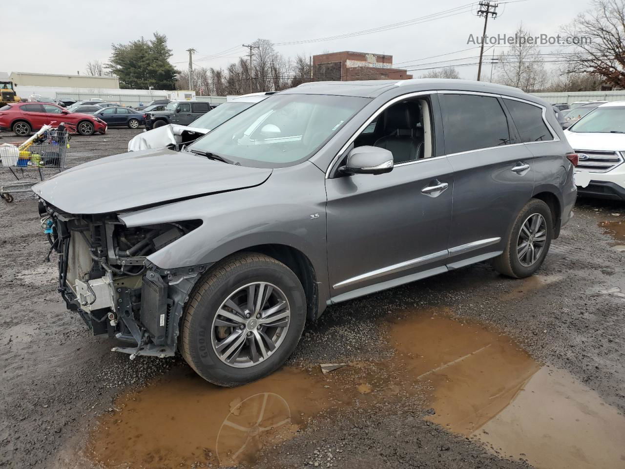 2016 Infiniti Qx60  Серый vin: 5N1AL0MM9GC531579