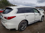 2017 Infiniti Qx60  White vin: 5N1AL0MMXEC520488