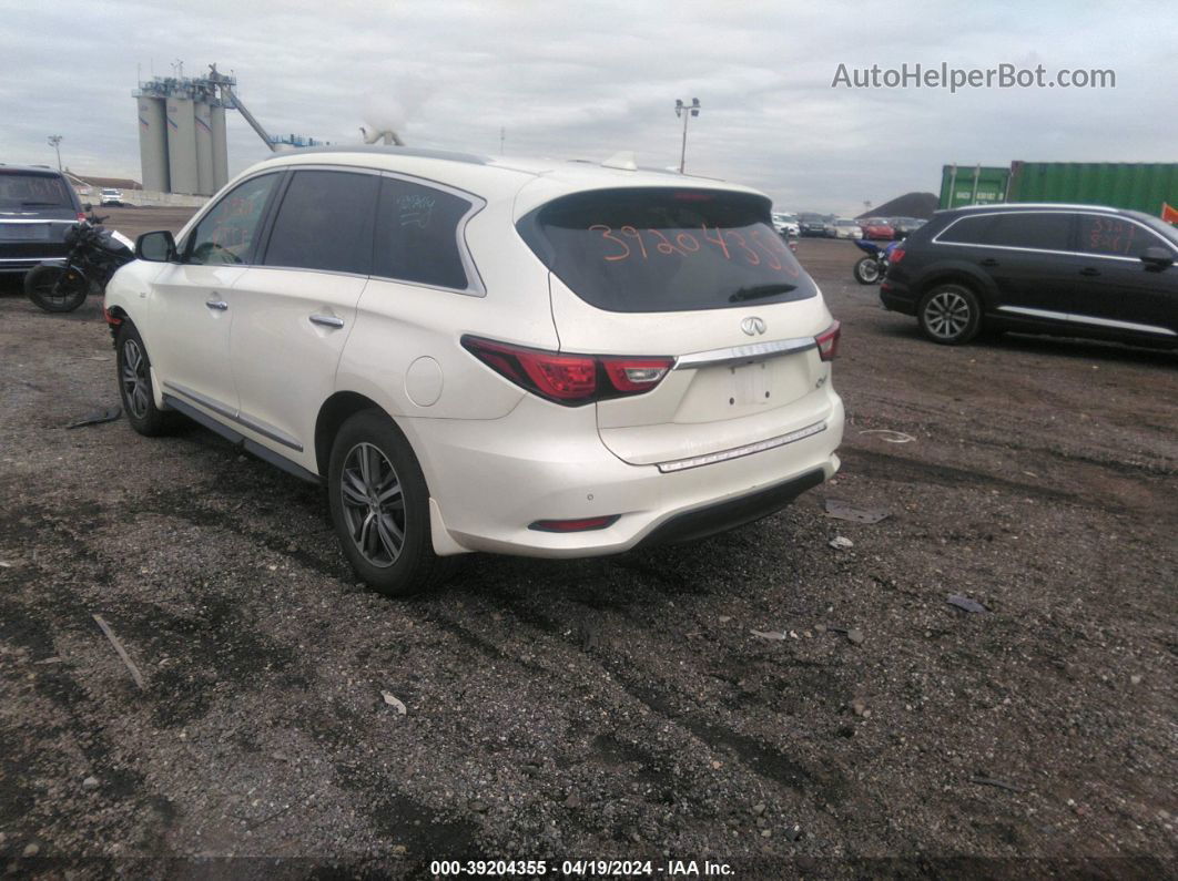 2016 Infiniti Qx60   White vin: 5N1AL0MMXGC501328