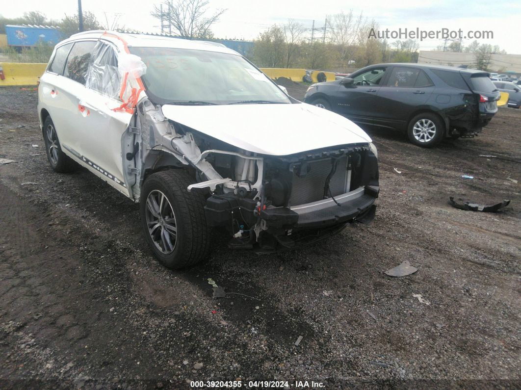 2016 Infiniti Qx60   White vin: 5N1AL0MMXGC501328