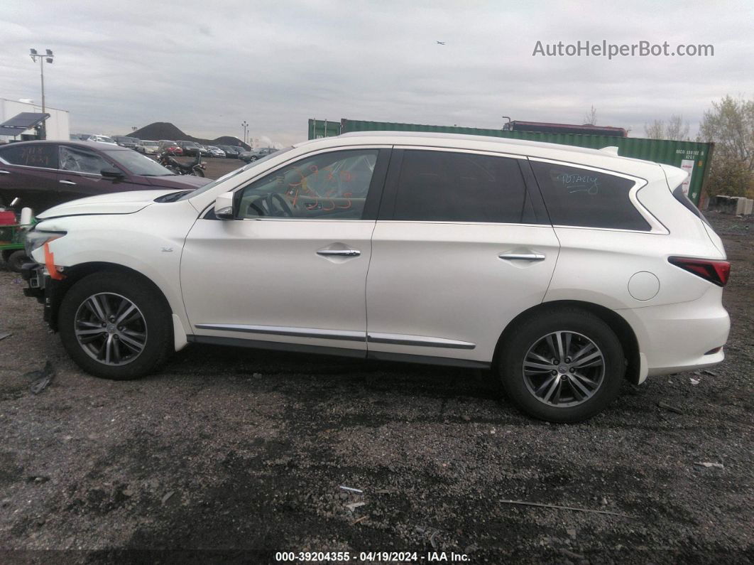 2016 Infiniti Qx60   White vin: 5N1AL0MMXGC501328