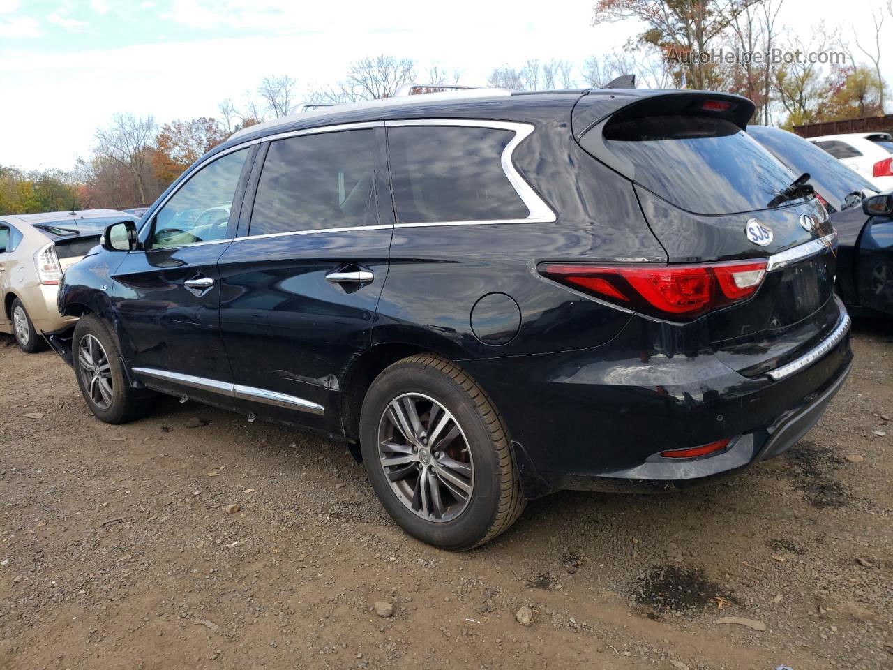 2016 Infiniti Qx60  Черный vin: 5N1AL0MMXGC504200