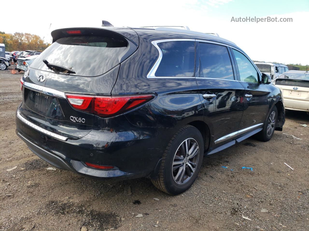 2016 Infiniti Qx60  Черный vin: 5N1AL0MMXGC504200