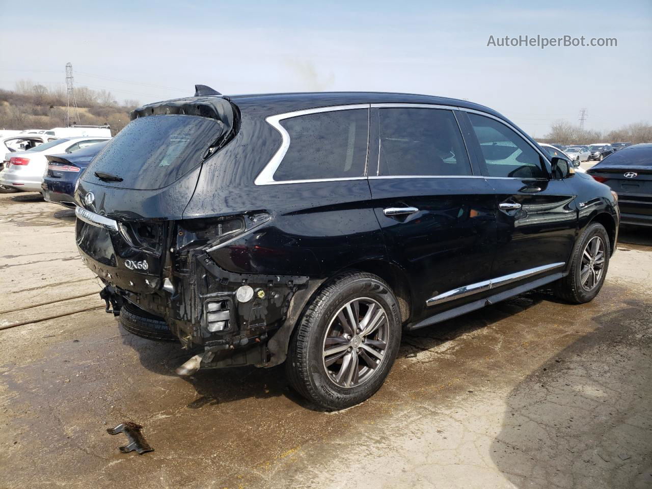 2016 Infiniti Qx60  Black vin: 5N1AL0MMXGC505413