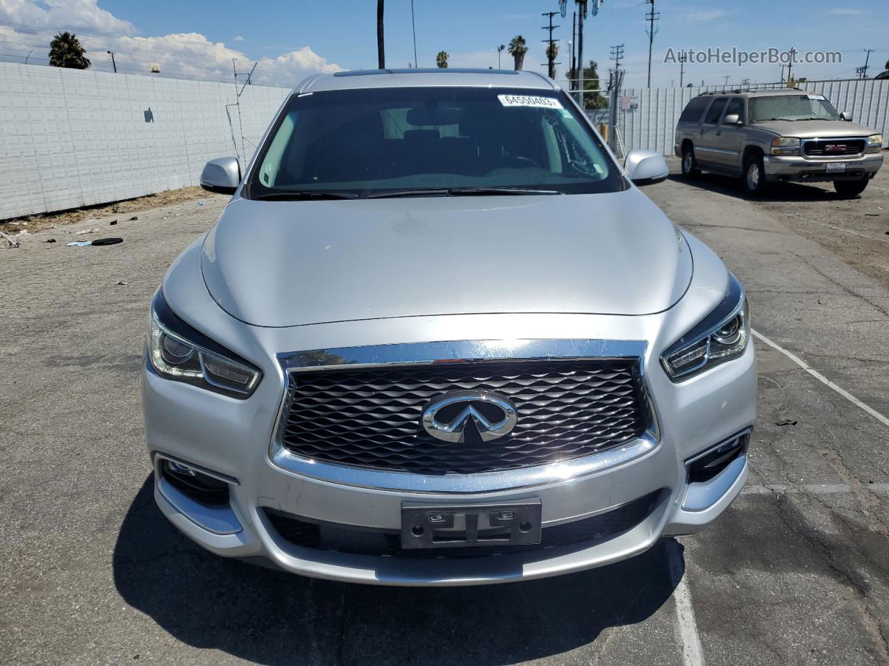 2016 Infiniti Qx60  Silver vin: 5N1AL0MMXGC508876