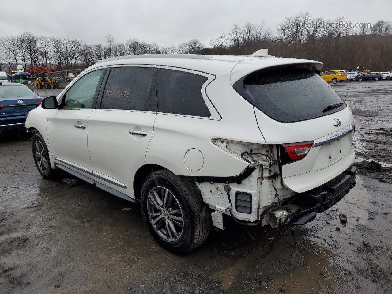 2016 Infiniti Qx60  Белый vin: 5N1AL0MMXGC515052