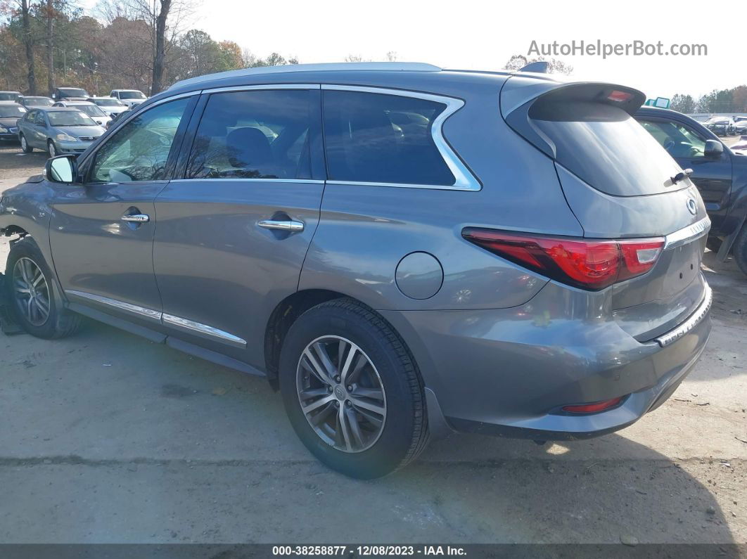 2016 Infiniti Qx60   Gray vin: 5N1AL0MMXGC520543