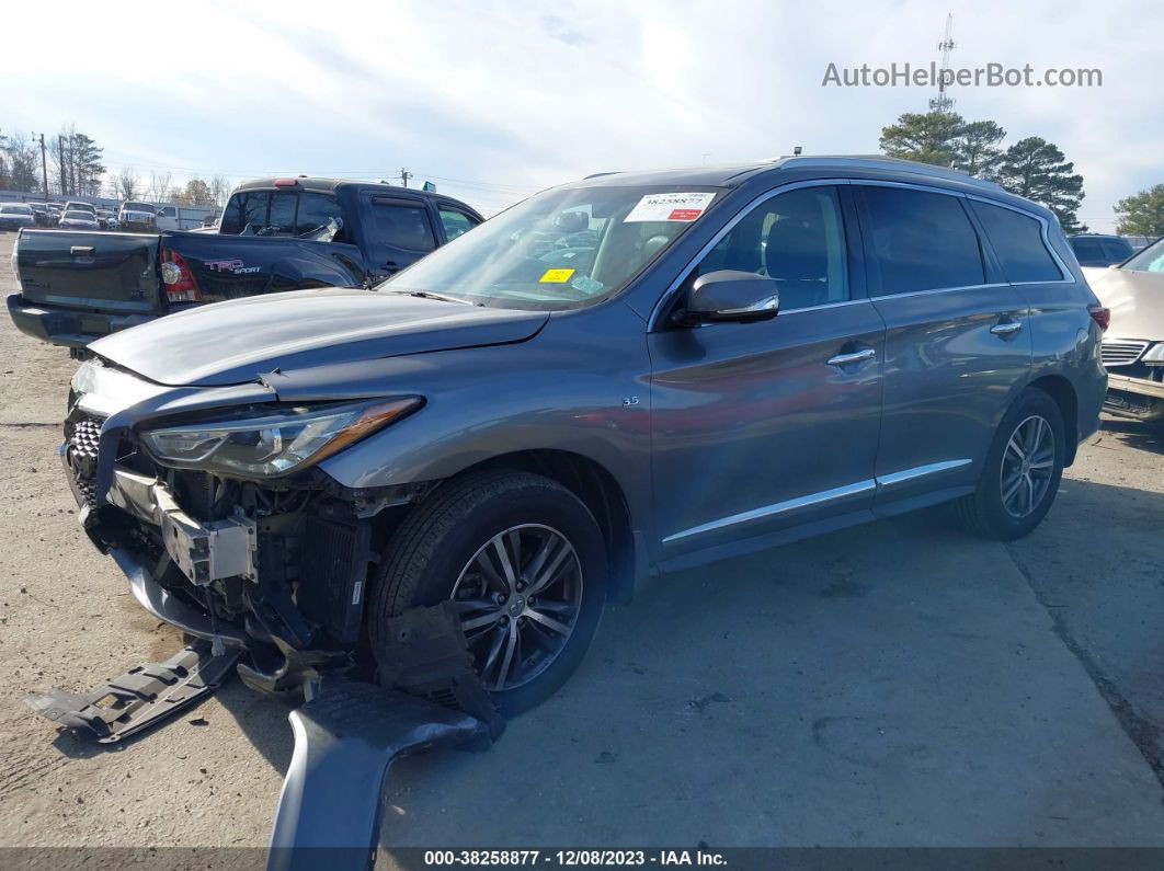 2016 Infiniti Qx60   Gray vin: 5N1AL0MMXGC520543