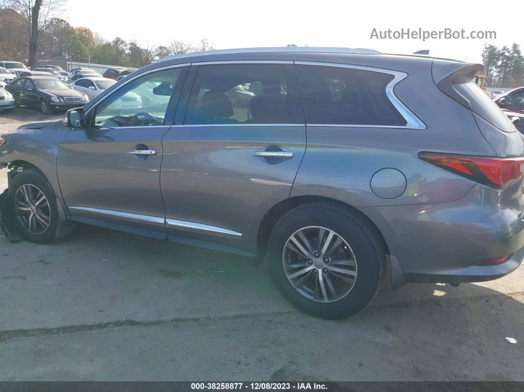 2016 Infiniti Qx60   Gray vin: 5N1AL0MMXGC520543