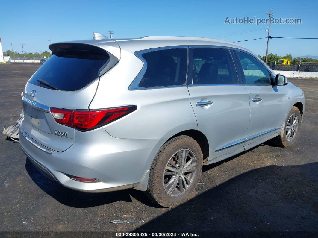 2016 Infiniti Qx60   Silver vin: 5N1AL0MMXGC523569