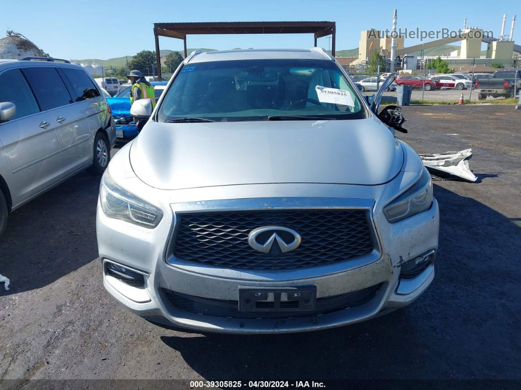 2016 Infiniti Qx60   Silver vin: 5N1AL0MMXGC523569