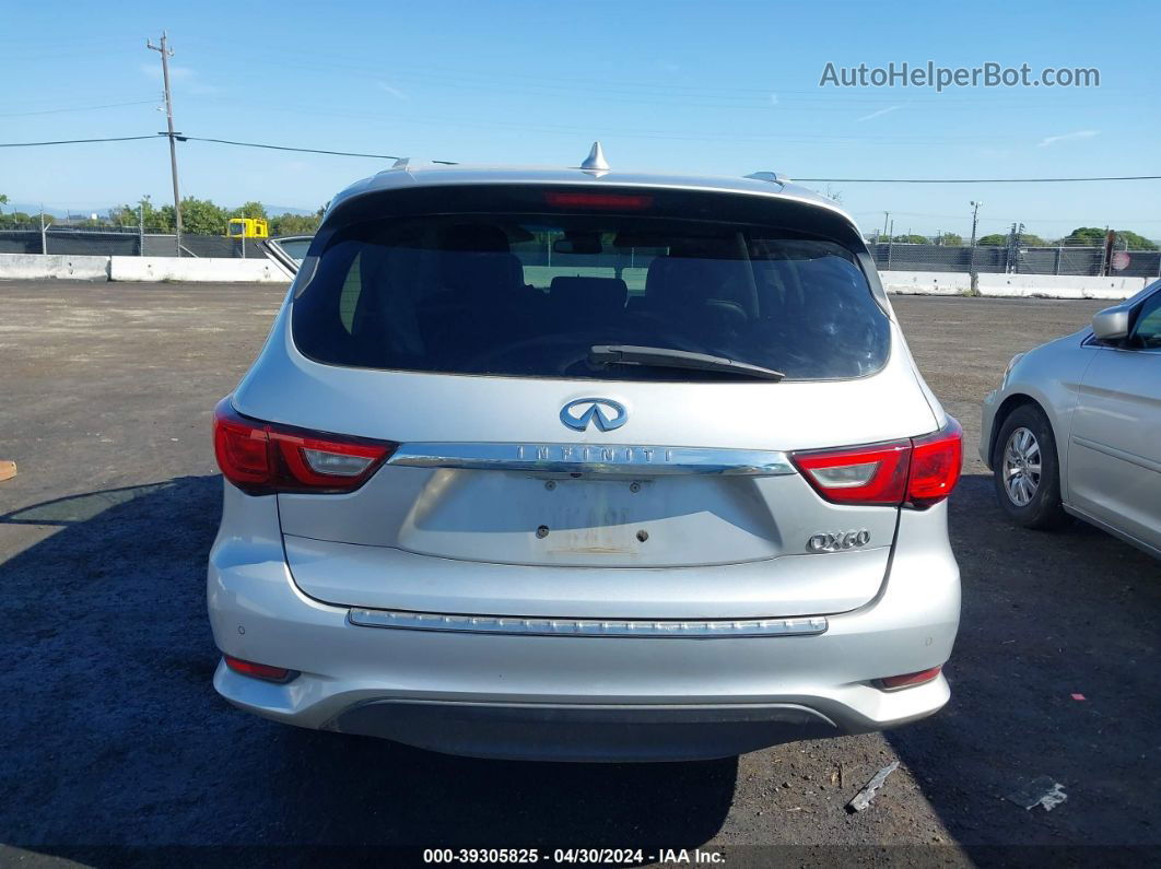 2016 Infiniti Qx60   Silver vin: 5N1AL0MMXGC523569