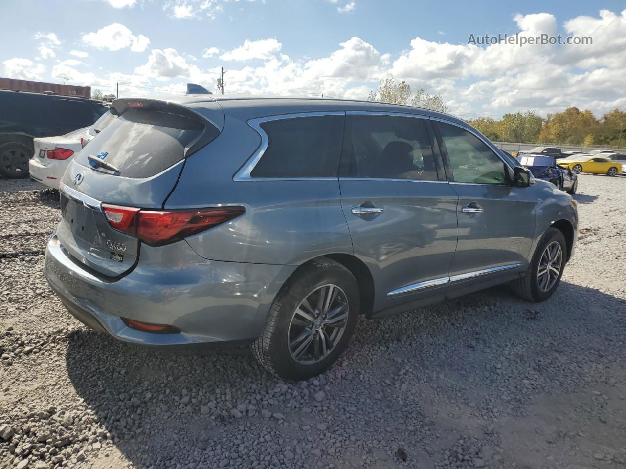 2016 Infiniti Qx60  Синий vin: 5N1AL0MN0GC509799