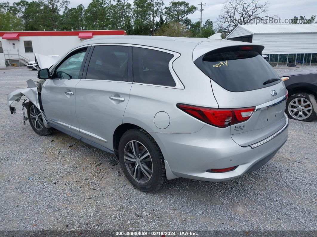 2016 Infiniti Qx60   Silver vin: 5N1AL0MN1GC502358