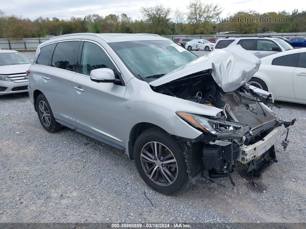 2016 Infiniti Qx60   Silver vin: 5N1AL0MN1GC502358