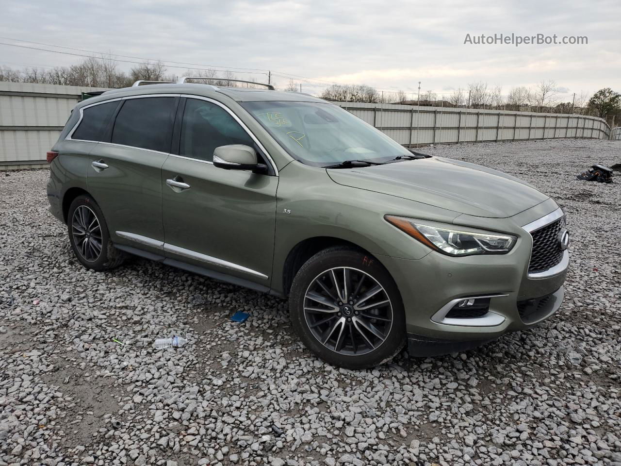 2016 Infiniti Qx60  Зеленый vin: 5N1AL0MN1GC506071