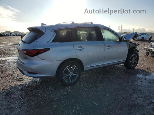 2016 Infiniti Qx60  Silver vin: 5N1AL0MN2GC501249