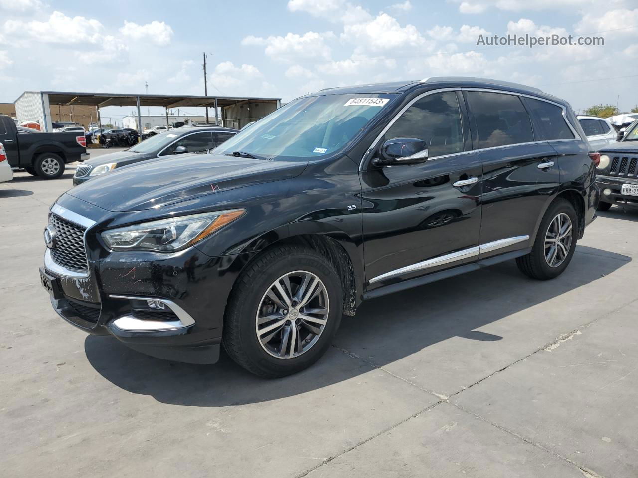 2016 Infiniti Qx60  Черный vin: 5N1AL0MN2GC515779