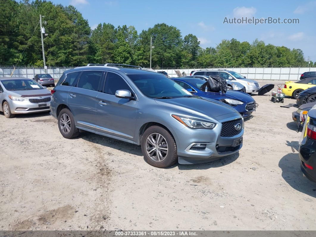 2016 Infiniti Qx60   Gray vin: 5N1AL0MN2GC525180