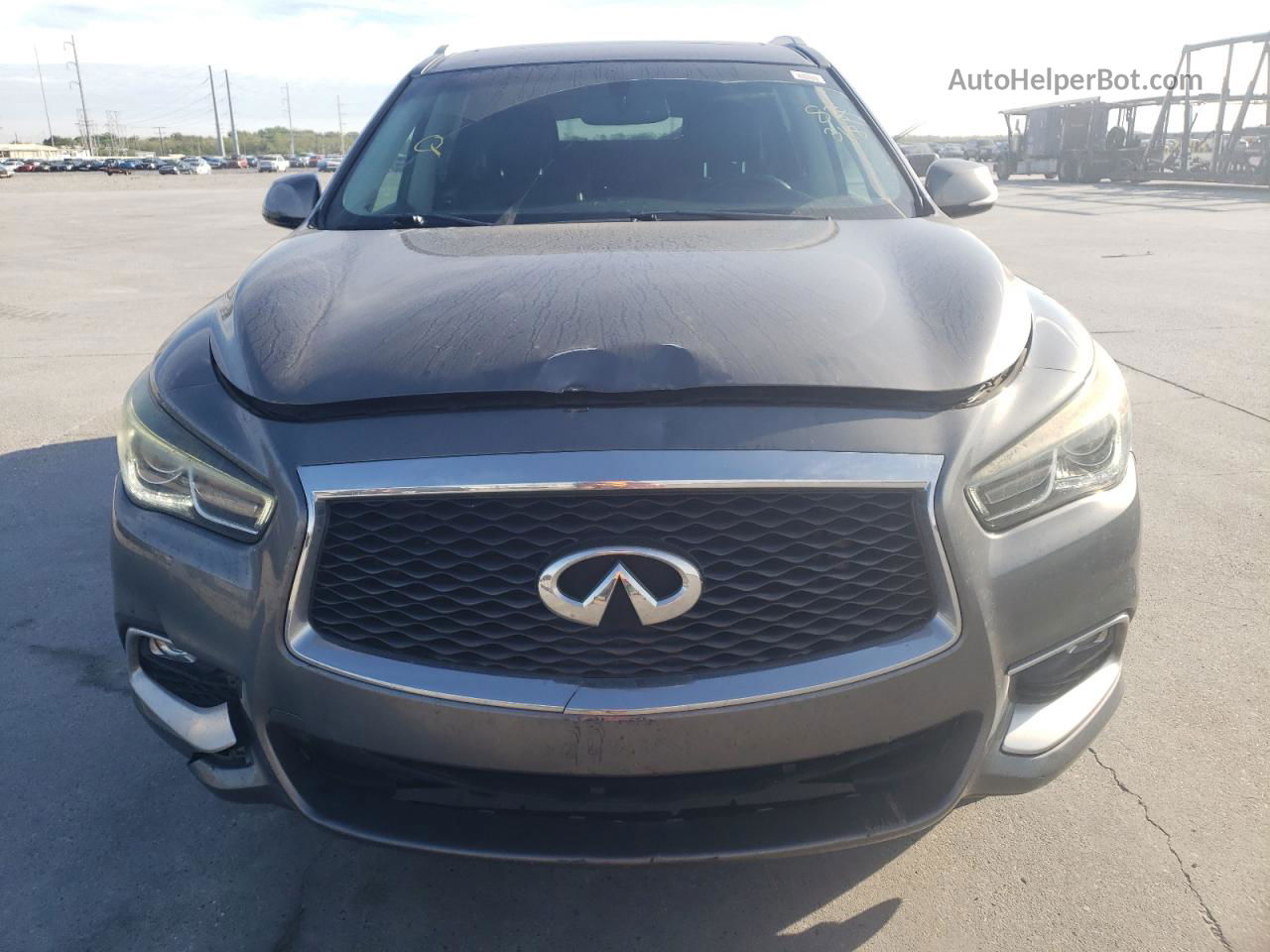 2016 Infiniti Qx60  Gray vin: 5N1AL0MN3GC507030