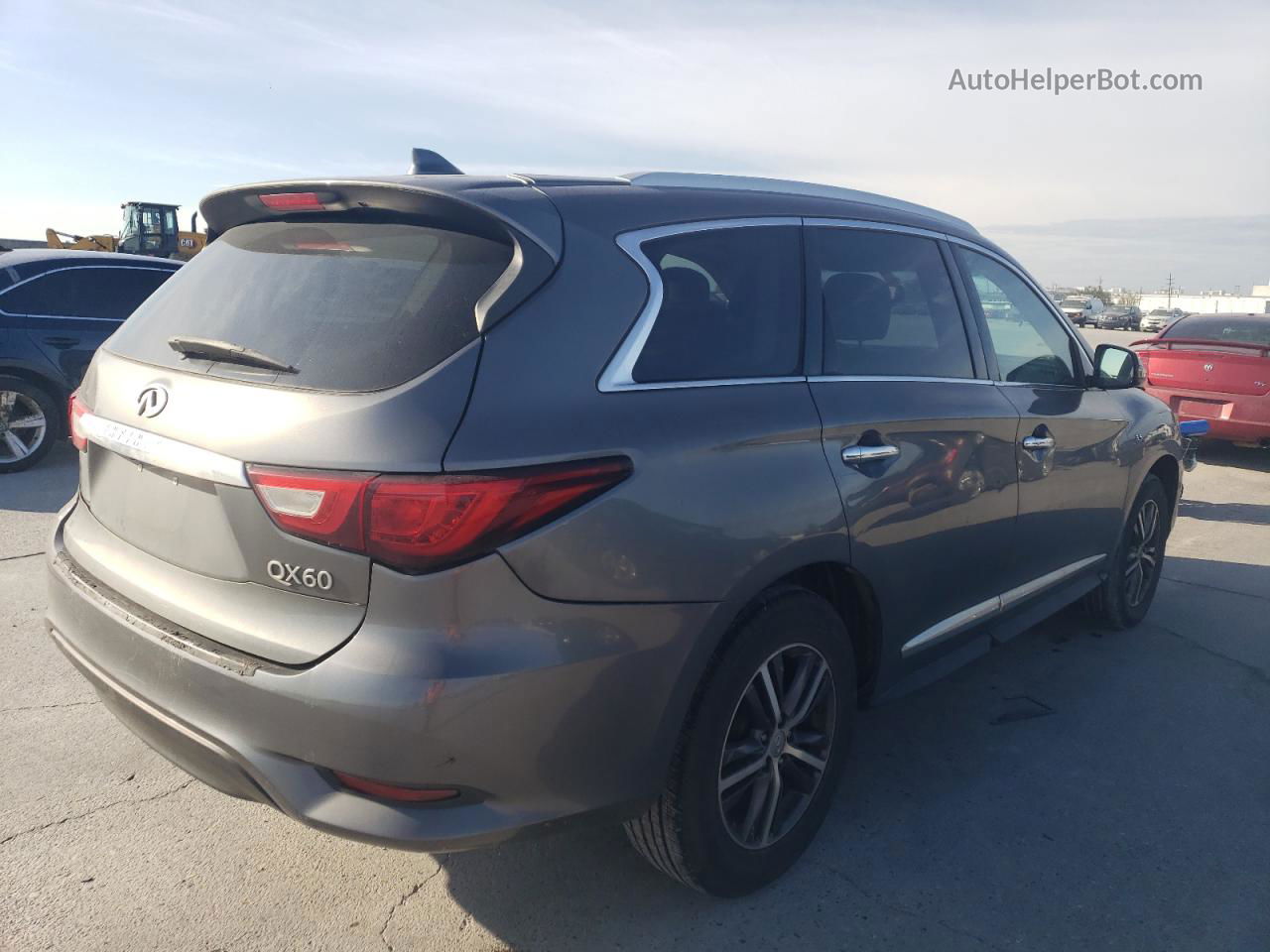 2016 Infiniti Qx60  Gray vin: 5N1AL0MN3GC507030