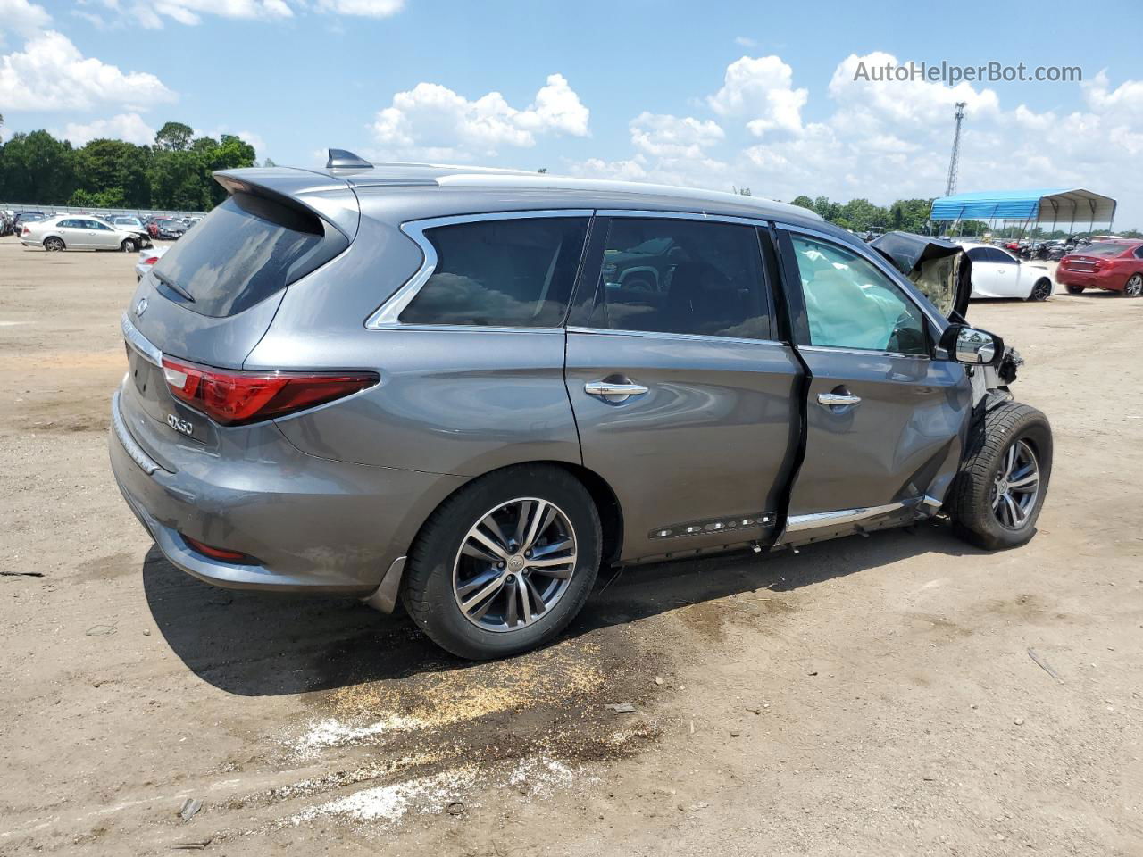 2016 Infiniti Qx60  Silver vin: 5N1AL0MN3GC522210