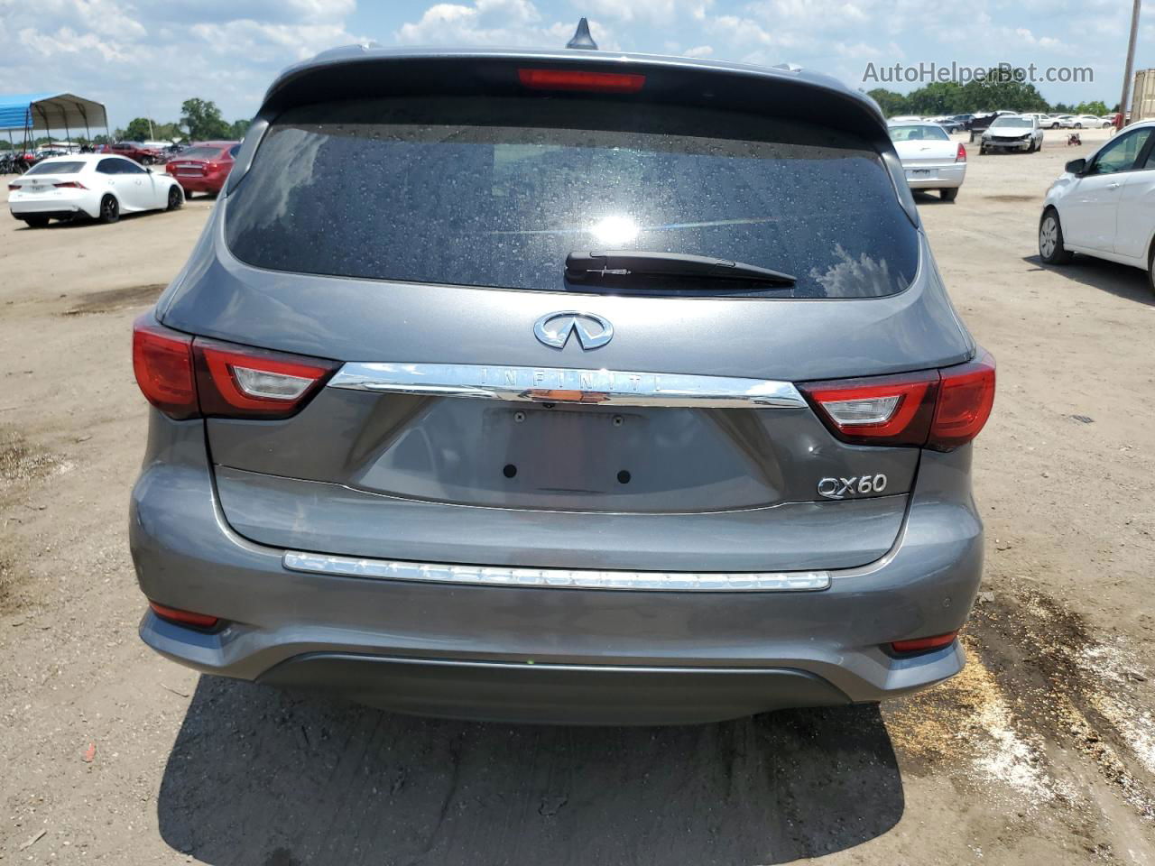 2016 Infiniti Qx60  Silver vin: 5N1AL0MN3GC522210