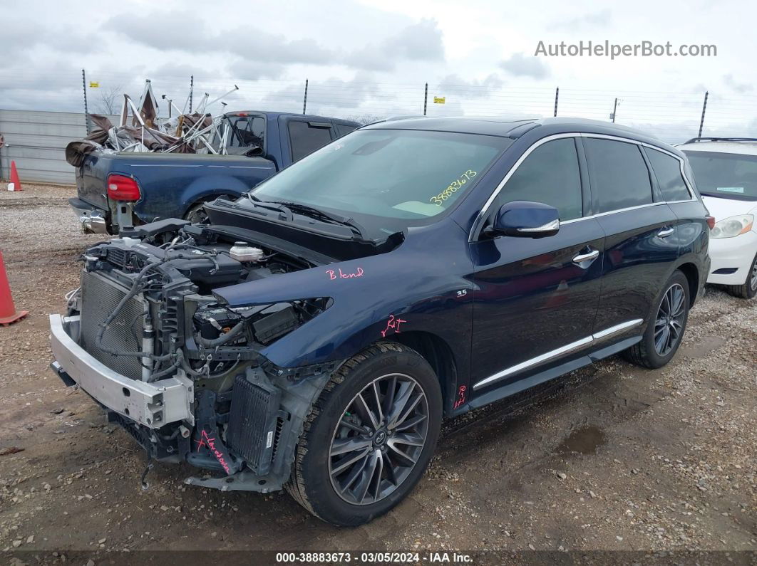 2016 Infiniti Qx60   Blue vin: 5N1AL0MN4GC503102