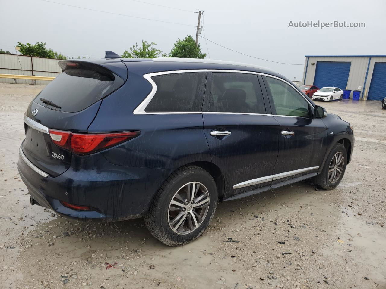 2016 Infiniti Qx60  Blue vin: 5N1AL0MN4GC520479