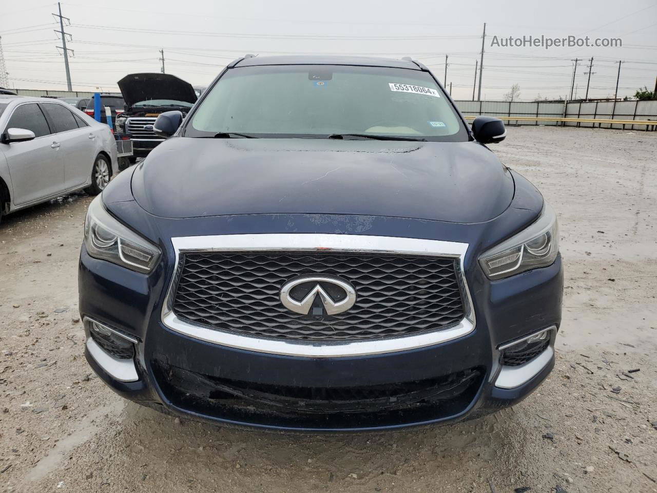 2016 Infiniti Qx60  Blue vin: 5N1AL0MN4GC520479