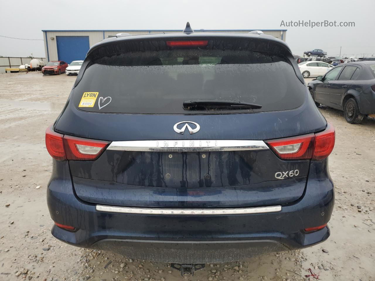 2016 Infiniti Qx60  Blue vin: 5N1AL0MN4GC520479