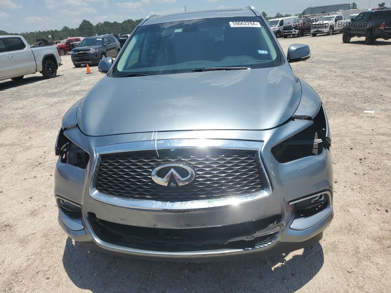 2016 Infiniti Qx60  Gray vin: 5N1AL0MN4GC531627