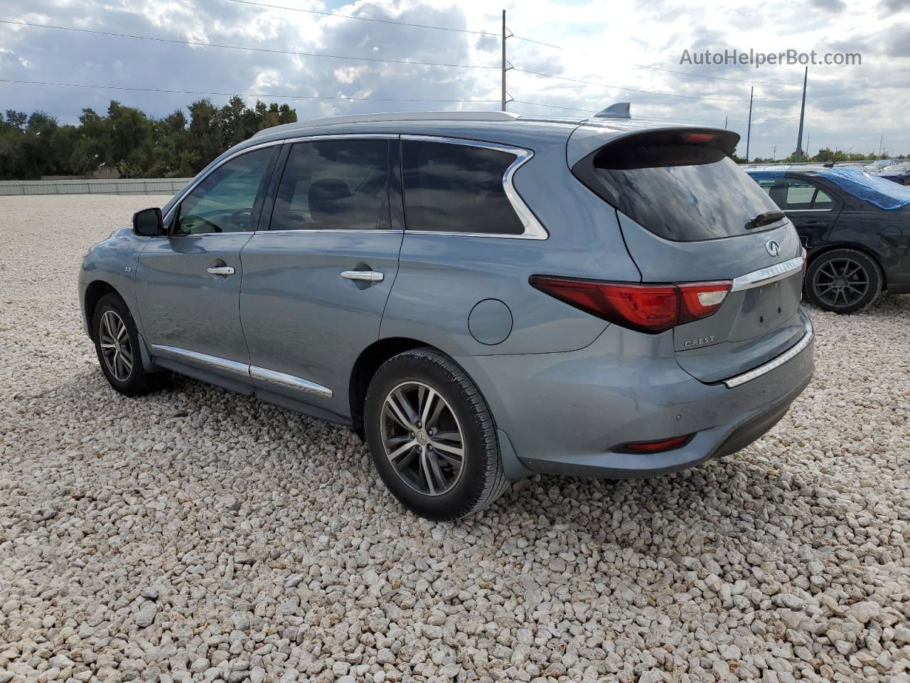 2016 Infiniti Qx60  Gray vin: 5N1AL0MN5GC510902