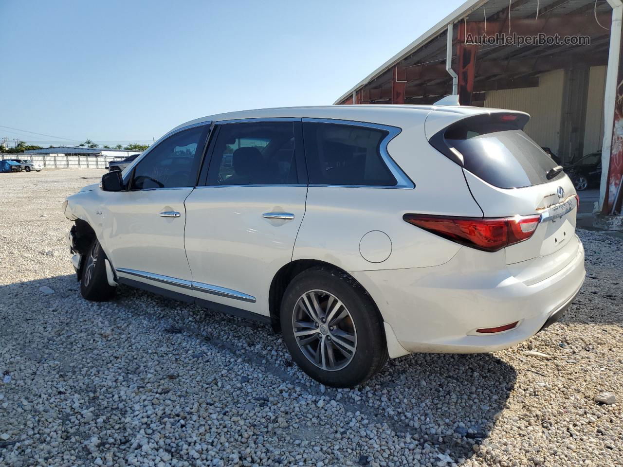 2016 Infiniti Qx60  White vin: 5N1AL0MN5GC518322